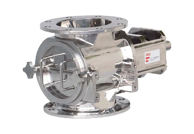 スタンダードサニタリ―型ロータリーバルブ（standard sanitary model rotary valve）