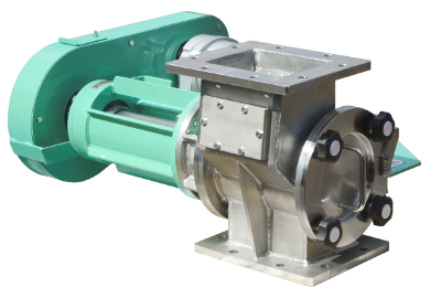 サニタリ噛み込み防止形ロータリーバルブ（sanitary Biting prevention model rotary valve）